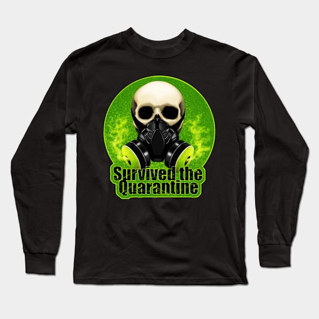 Survived the Quarantine 2020 Long Sleeve T-Shirt by undersideland